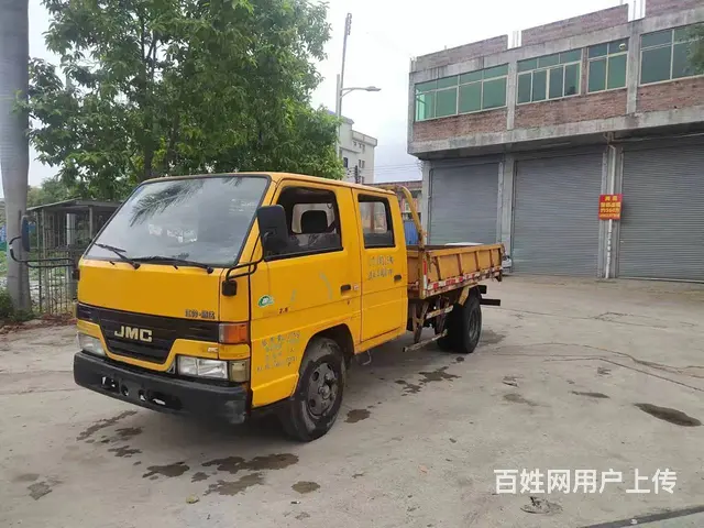 江铃双排双轮平板自缷车，车斗长3.3米 - 图片 3