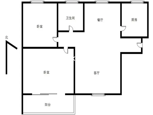 圣.地亚哥 2房出租 朝南 临新华都公交车站 看房方便 - 图片 9