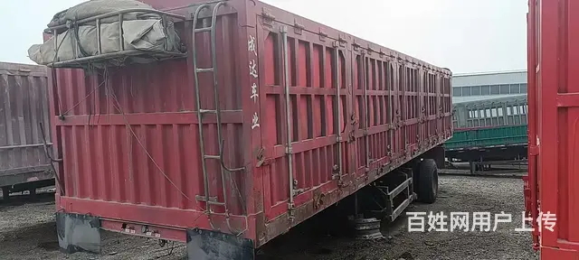 二手挂车！11米花篮侧翻 - 图片 1