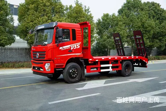 巢湖东风拖板车促销处 拖15吨挖机拖板车价格实惠 - 图片 1