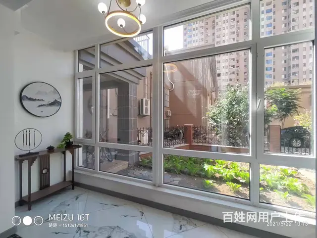 实验中学曼哈顿1楼带大院121平南北精装地暖可公积金商贷！ - 图片 1
