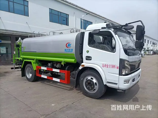 东风福瑞卡9方10方国六洒水车价格 工地抑尘喷雾车 - 图片 5