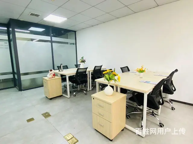 精装小面积办公室招商直租，0杂费，56平，月租金2000元 - 图片 2