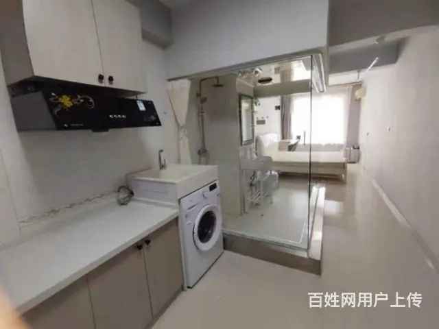 兴隆春天公寓9楼35平1室1厨1卫，包取暖物业电梯，网，床， - 图片 2