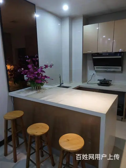 【搞定了！】豪华装修单身公寓家具齐备，拎包入住小区免费停车 - 图片 3