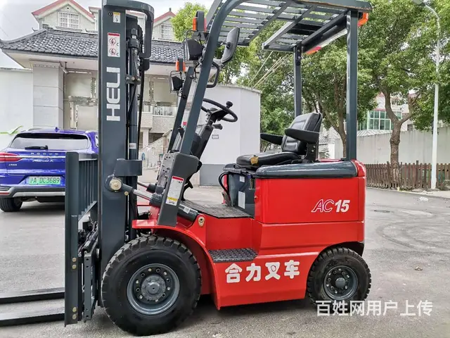 家用小体积二手叉车个人转让，2吨电动叉车举高4米 - 图片 2