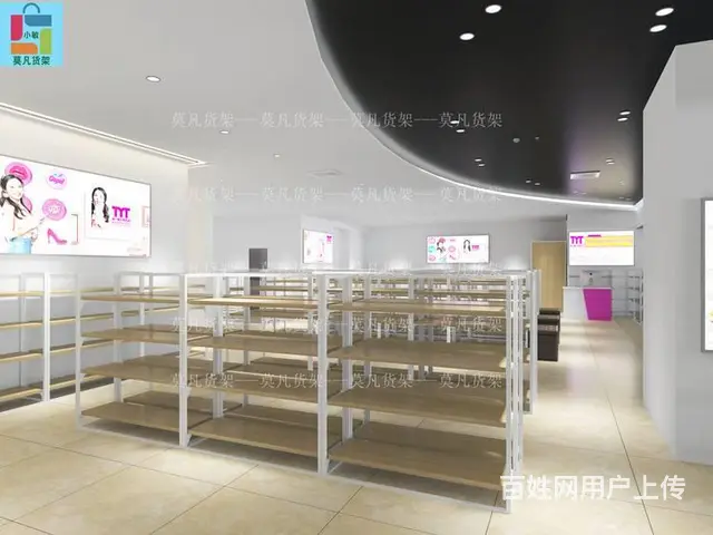 小精品店货架效果图-莫凡货架价格咨询 - 图片 2
