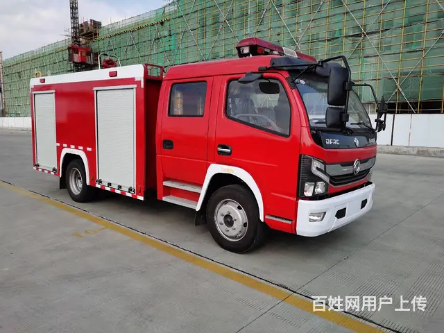 东风多利卡4吨水罐消防车国六新款价格低 - 图片 2