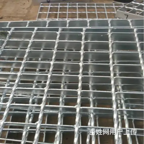 平台防滑格栅板定做 惠州水电站踏步板 公路排水钢格 - 图片 1