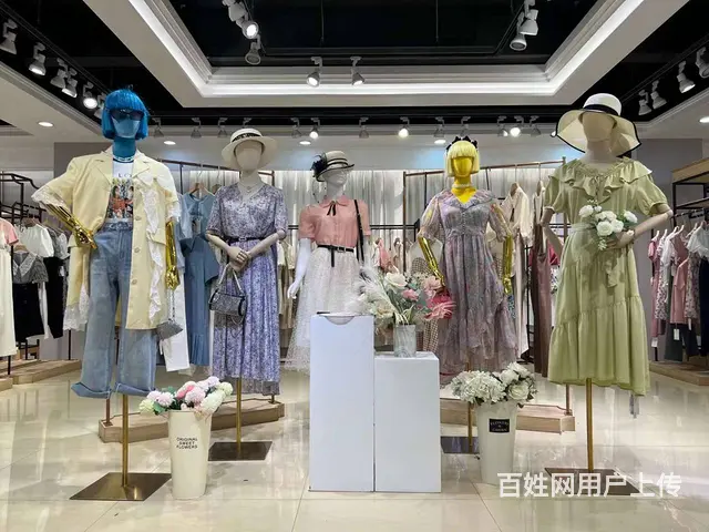 如缤2023新款品牌折扣女装撤柜专柜商场清仓直播实 - 图片 1