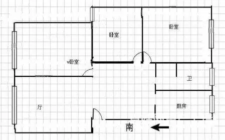 实验小学附近两室出租，配套齐全拎包即住800每月，停车方便 - 图片 6