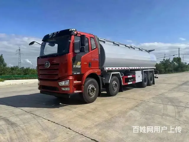 楚胜厂家直销解放前四后八普通液体运输车 低价处理 - 图片 2