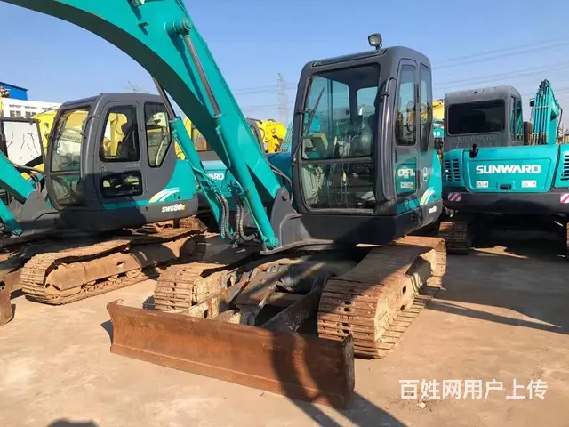 急售!山河智能80二手挖掘机 证件齐全 可接按揭 - 图片 1