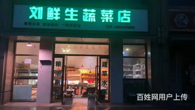 急转！平凉市天麟龙鑫园2号楼4号商铺25平刘鲜生蔬菜店 - 图片 1