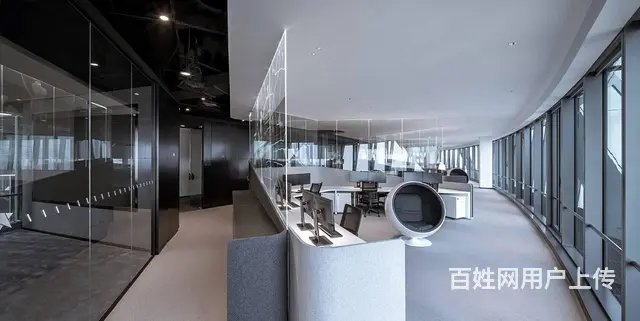 淄博现代简约办公楼办公空间装修设计 - 图片 5