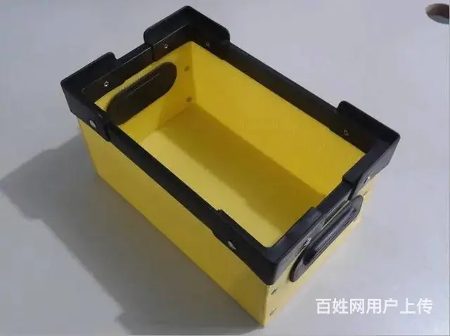 保温箱折叠塑料箱卡板箱中空板箱塑料水箱水桶EU箱 - 图片 4