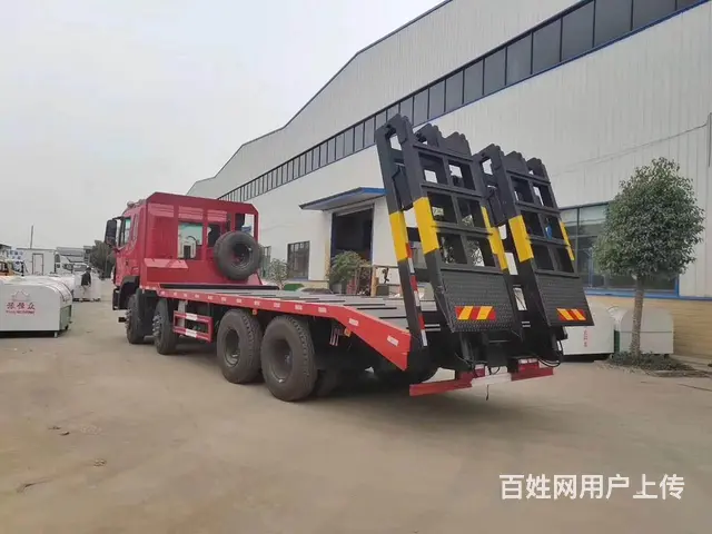 江淮平板车生产厂家 大挖掘机重型机械平板车 包送车 - 图片 2