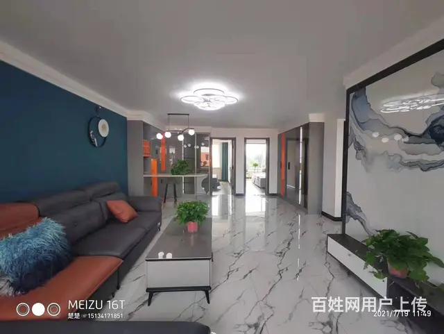 白楼早市龙江南里凌波家园5楼106平南北通精装地暖带家具可贷 - 图片 6