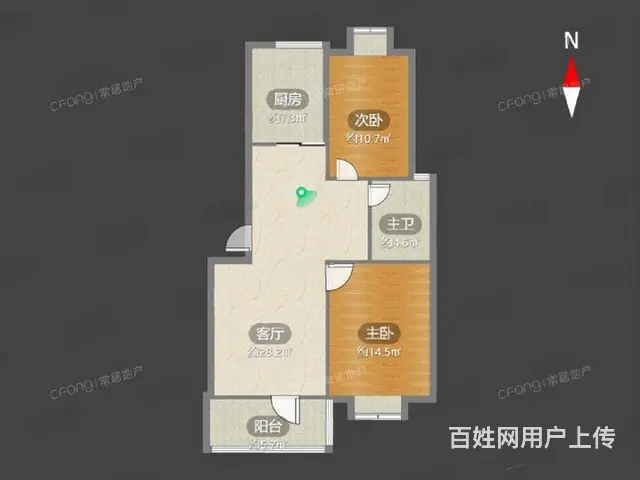 新上教科院附小附中精装修南北通透两房急售 - 图片 9