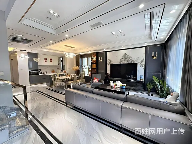 上新外滩叠墅3带4层送地下和花园！送车位 - 图片 1