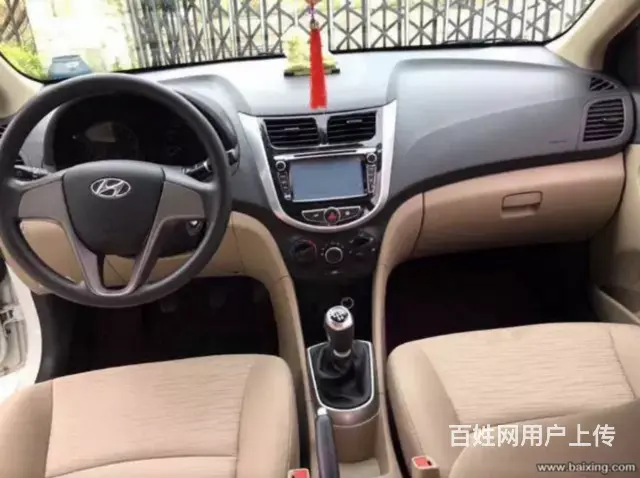 现代 瑞纳 2010款 瑞纳-三厢 1.4 手动 GS 舒适 - 图片 4