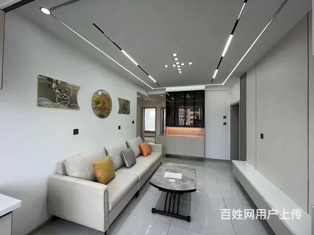 四中学区水岸华城玫瑰园电梯七楼97平三室一厅一厅精装未住 - 图片 9