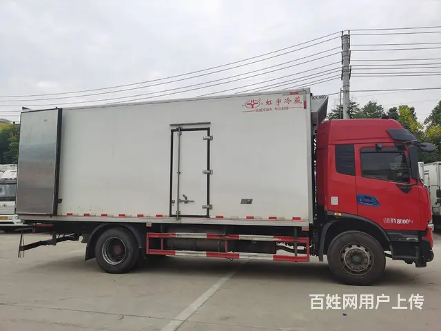 东风天锦6米8冷藏带通分槽可拉水果海鲜运输可分期 - 图片 1
