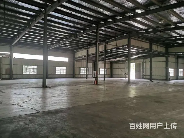 碧溪沿江开发区独栋1600平单层钢结构厂房，场地大，两个大门 - 图片 2