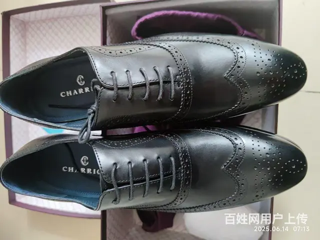 转几双轻奢品牌夏利豪原装鹿皮男鞋 - 图片 5