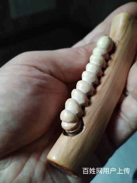 崖柏手工艺品，钥匙扣 - 图片 1