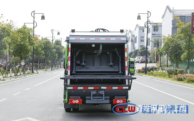 厨余垃圾专用密闭车辆 - 图片 12