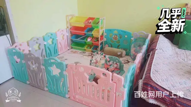 宝宝围栏+加厚爬爬垫 - 图片 1