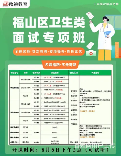 烟台卫生面试班 - 图片