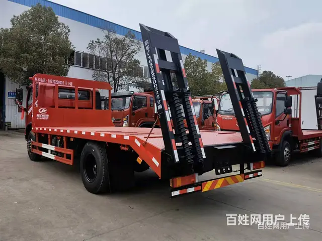 海东挖土机运输车 运输120/135挖机平板拖车实惠便宜厂家 - 图片 9