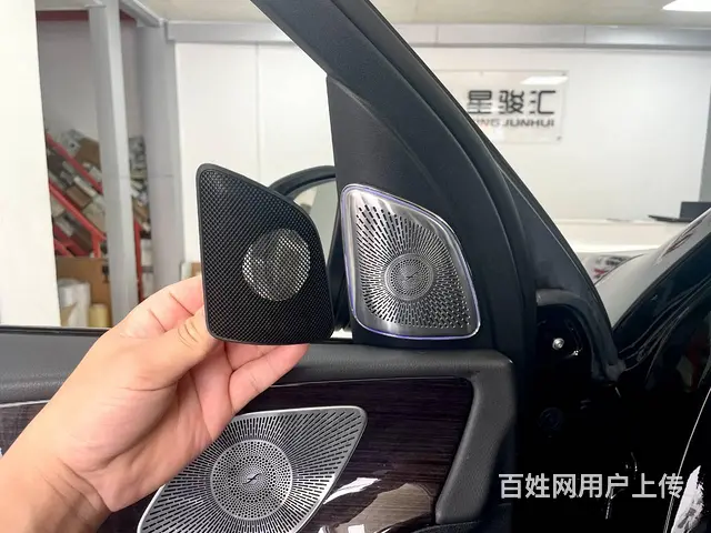 20款21款奔驰GLE改装原厂柏林之声小柏林音响 - 图片 4