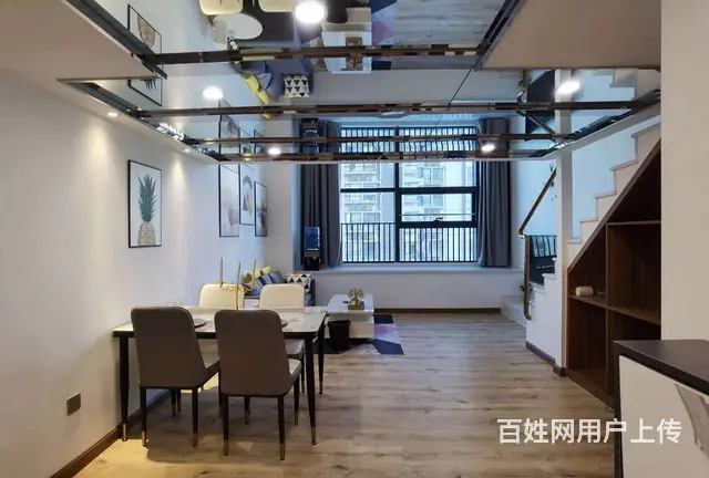 夏湾森宇富通复式电梯精装2房2厅出租，租价4500。近关口。 - 图片 3