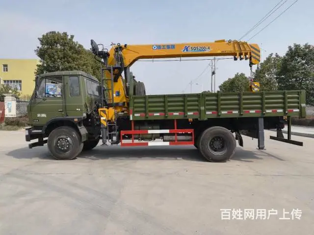 国五东风4500轴距四驱越野徐工8吨随车起重运输车 - 图片 4