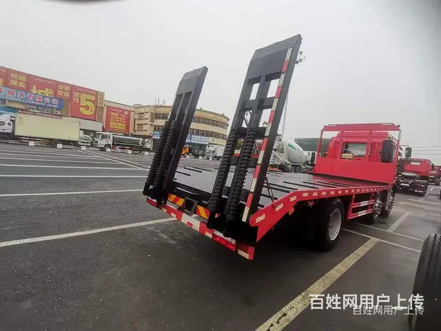 锡柴260马力拖板车 挖机平板车 品质超越 - 图片 12