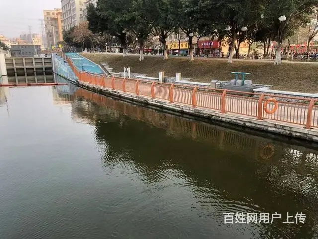 广州滨水绿化美化提升工程栏杆 河道护栏定制安装 - 图片 1
