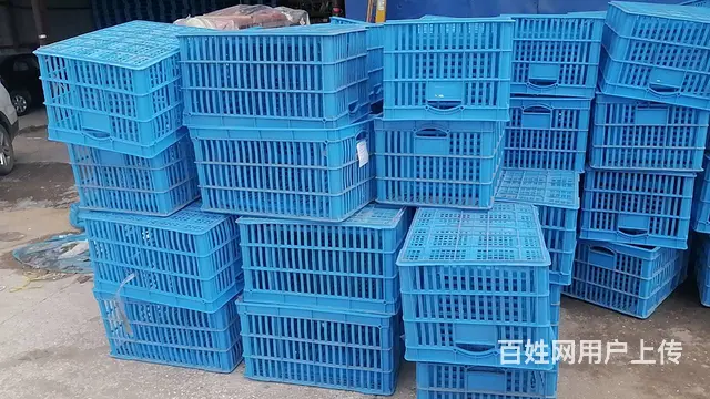 塑料折叠筐美团筐双色颠倒箱零件盒塑料保温箱单冻器 - 图片 8