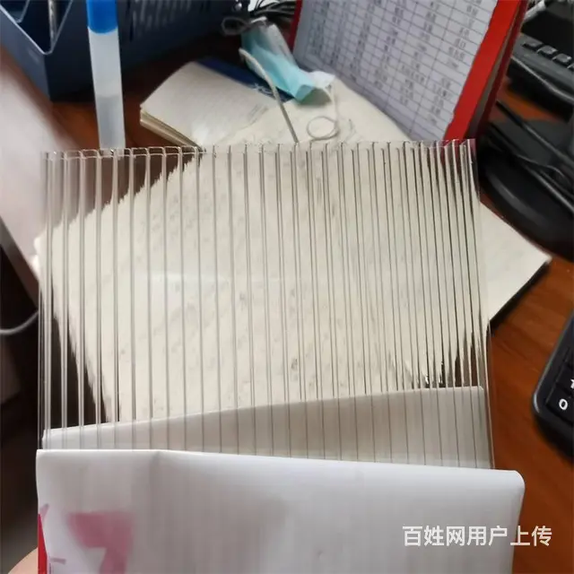 淄博周村三层阳光板厂家周村车棚阳光板防紫外线涂层 - 图片 8