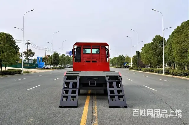 重汽拉120挖机挖机拖板车 平板车 送车上门 - 图片 9