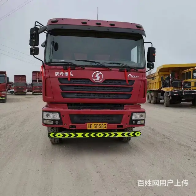 16年国四德龙8.2米大箱 二手自卸车 全车原版 - 图片 1