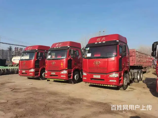低价出售二手解放牵引车 国五锡柴460马力双驱轻体 - 图片 2