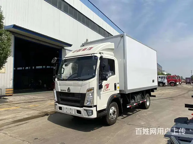 重汽豪沃蓝牌冷藏车 跑冷链运输蔬菜水果 可分期 - 图片 1