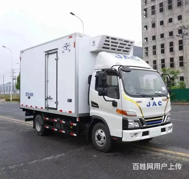 虹宇厂家直销江淮油电混动4.2米蓝牌冷藏运输车 - 图片 3