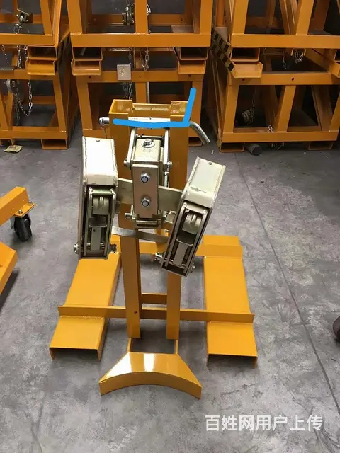 沈阳咬嘴油桶车 手推油桶搬运车 油桶倒料车油桶夹具 - 图片 7