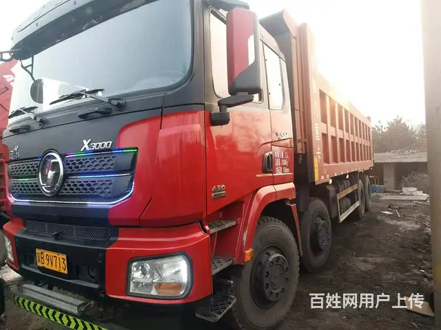 19年德龙前四后八8米自卸车430马力 个人一手车 - 图片 3