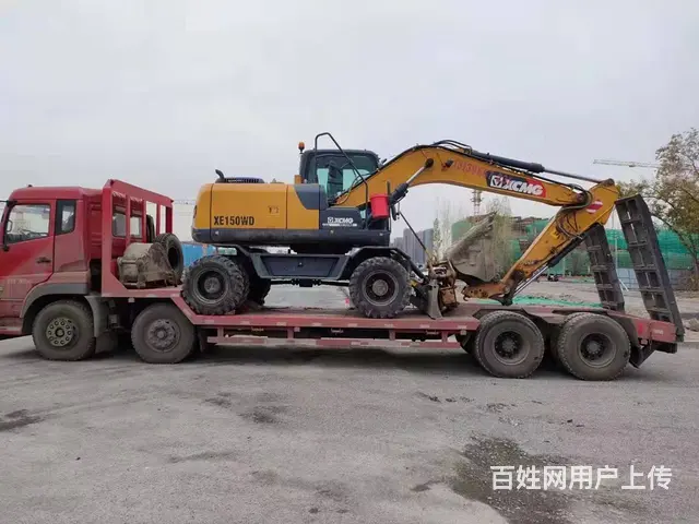 东风前四后八低凹拖板车 承载力更强的工程机械拖车 - 图片 11