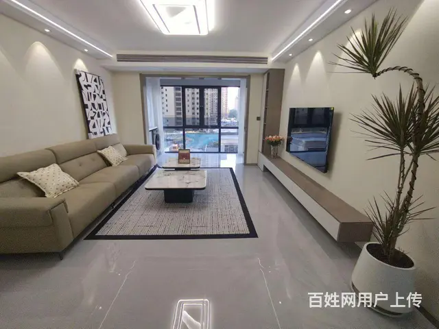 天河南路 中海丽江 电梯房3楼，南北落地窗 - 图片 1